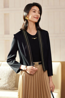 High-End Suit Jacket | Black