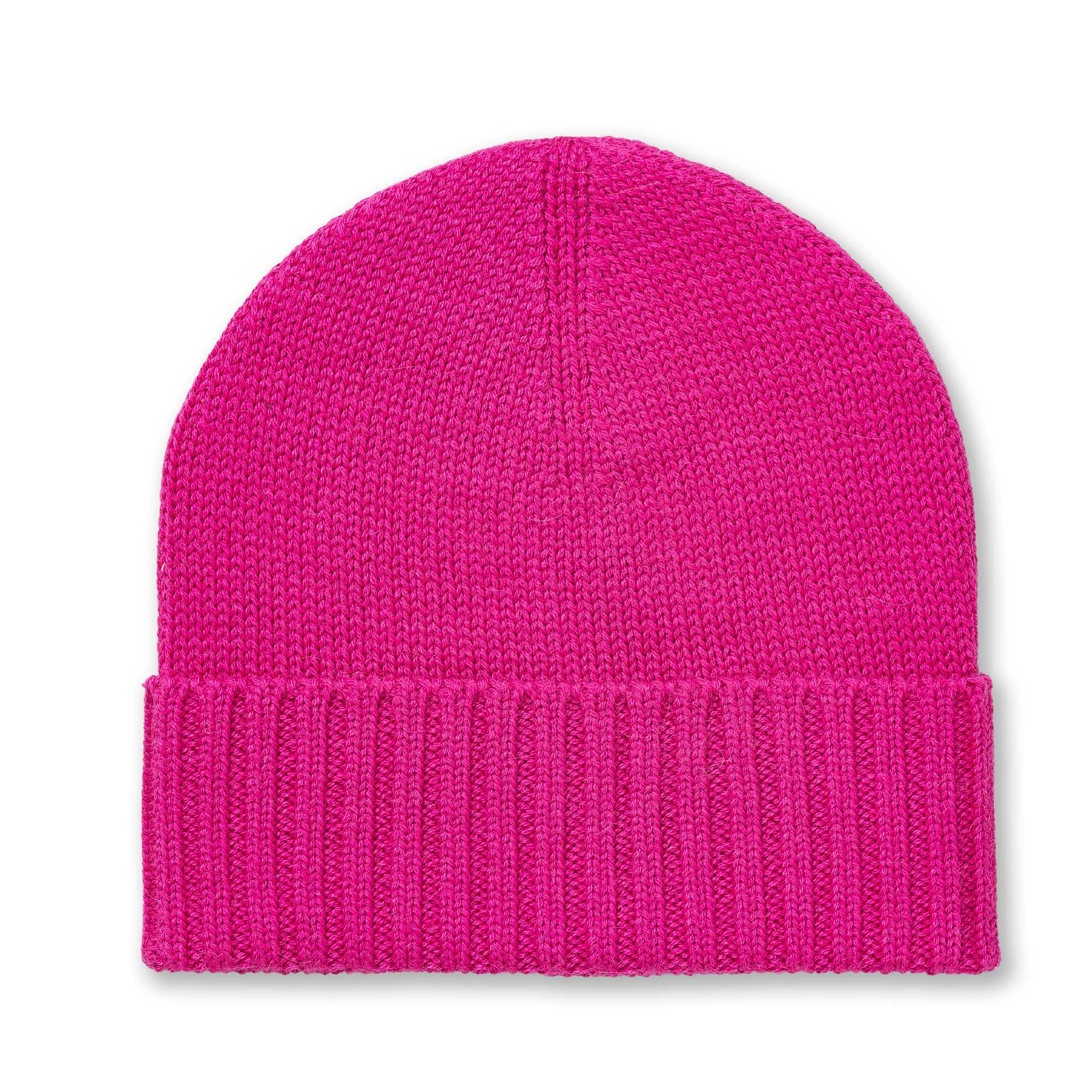 Rib Hat | Shocking Pink