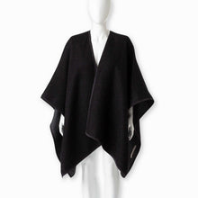Unisex | Vienna Cape | Black / Charcoal