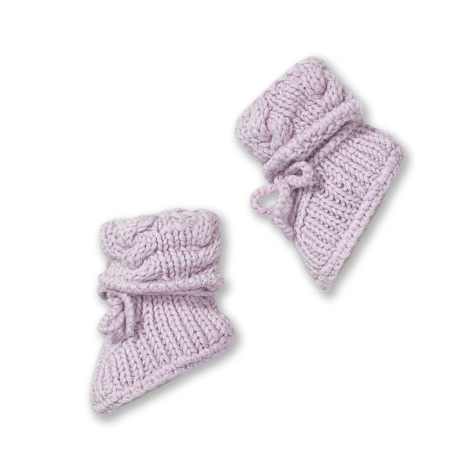 Baby Booties | Dusty Lavender