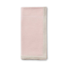 Kids | Border Baby Blanket | Pink Powder / Ivory
