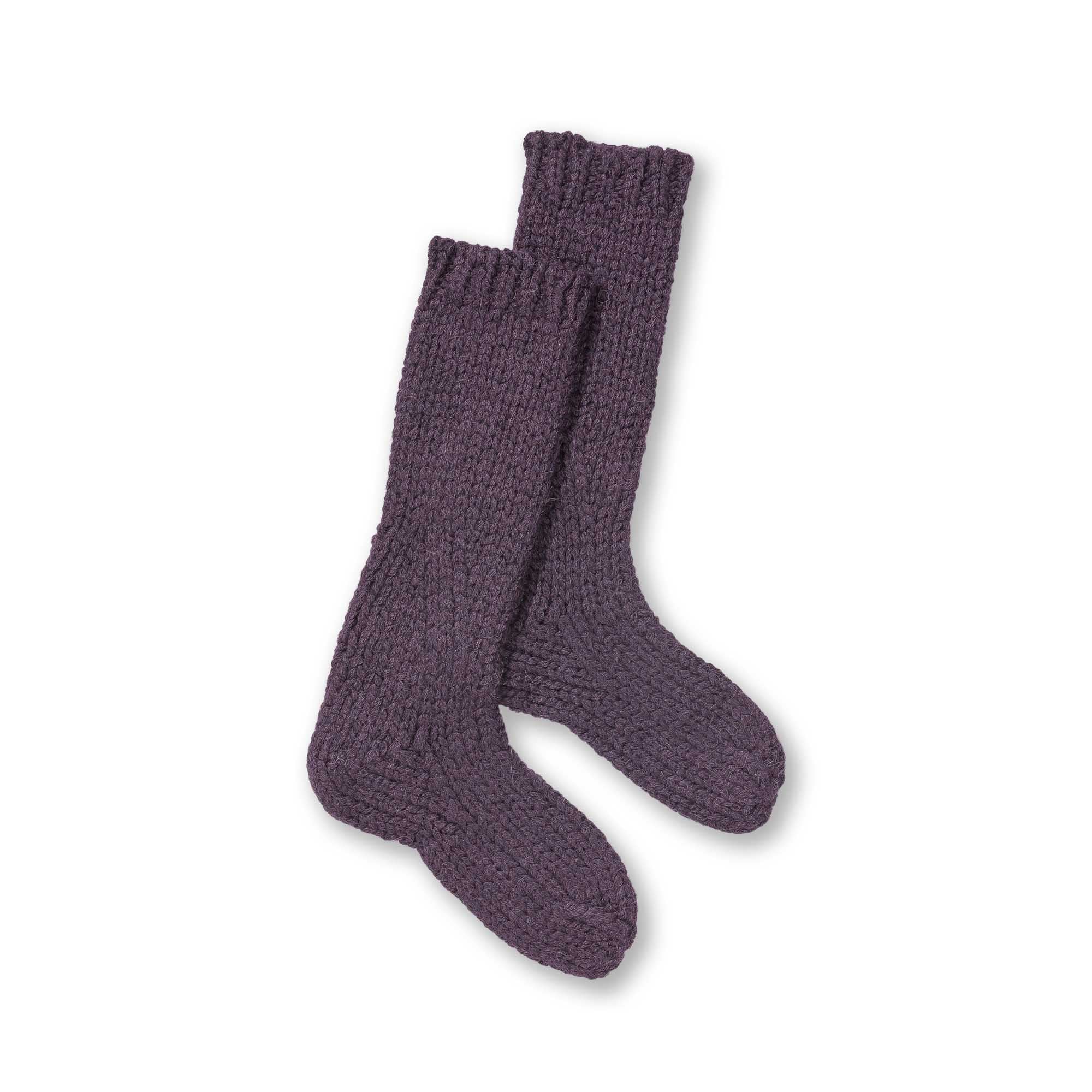 Unisex | Lounge Sock | Dark Purple