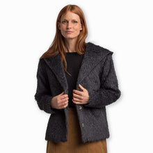 Finn Coat | Black Melange