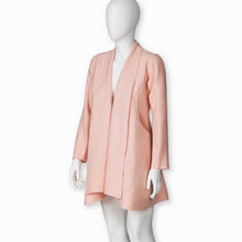Womens | Swing Coat | Pink Carnation