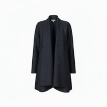 Swing Coat | Navy Melange