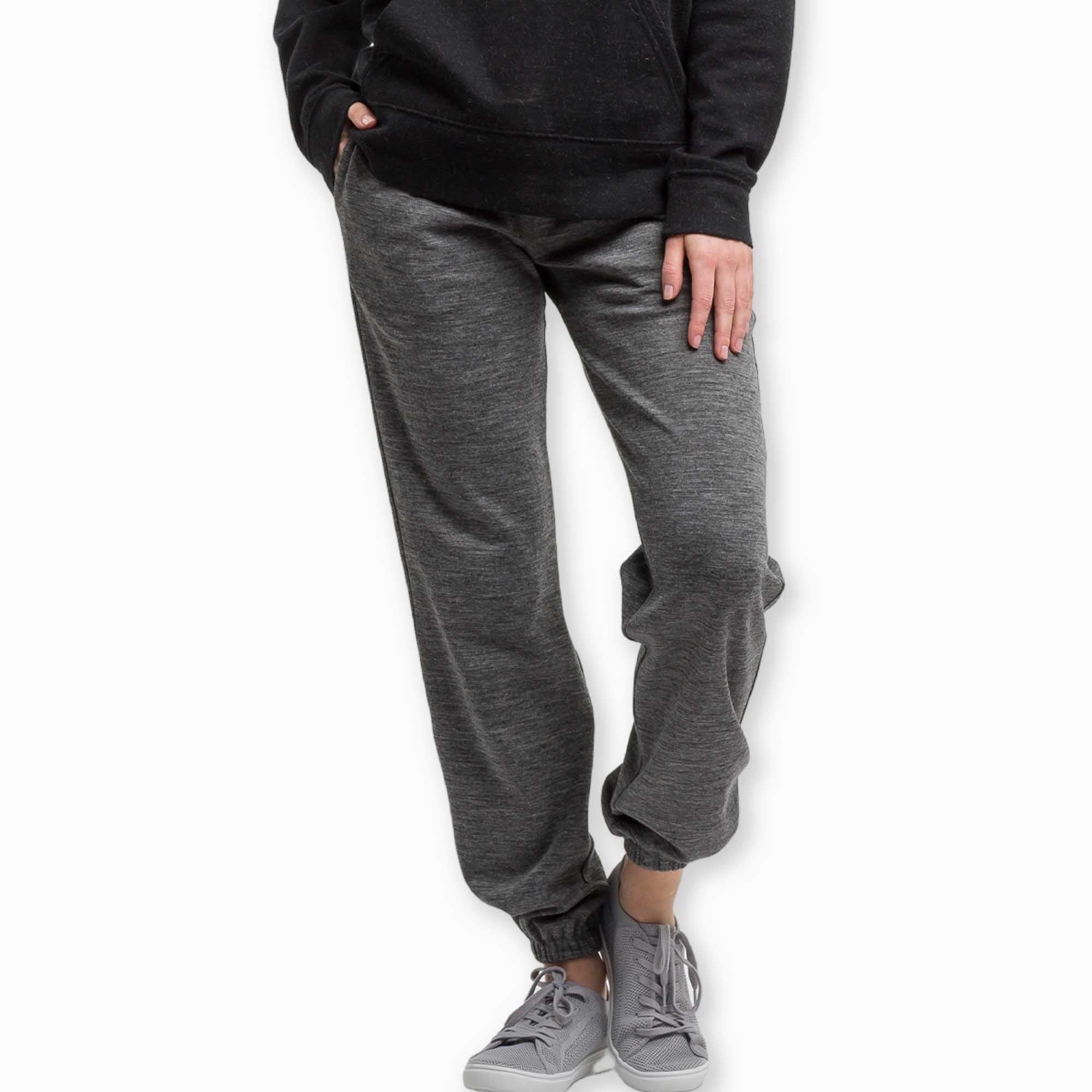 Womens | Malibu Lounge Jogger | Dark Grey / Black