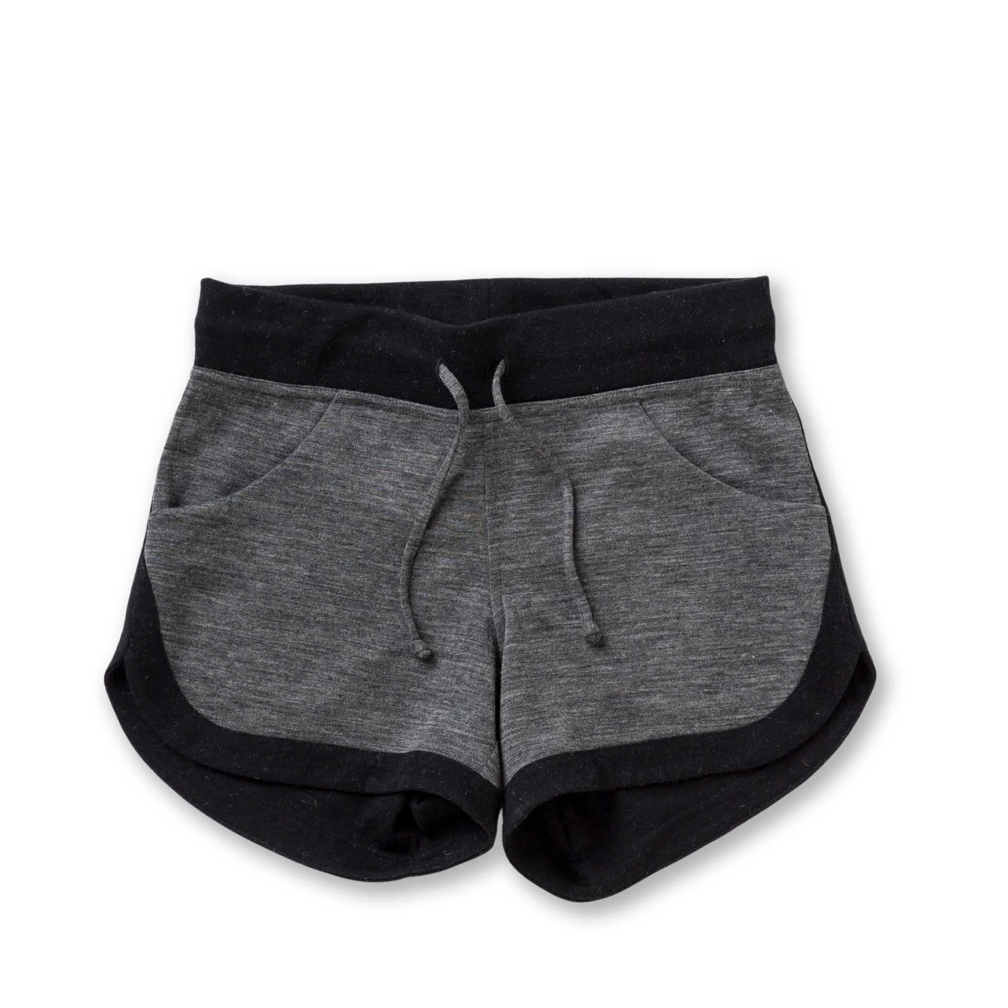 Women | Malibu Lounge Shorts | Dark Grey / Black