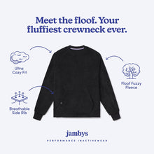 Sherpa Fleece Lounge Crew | Black