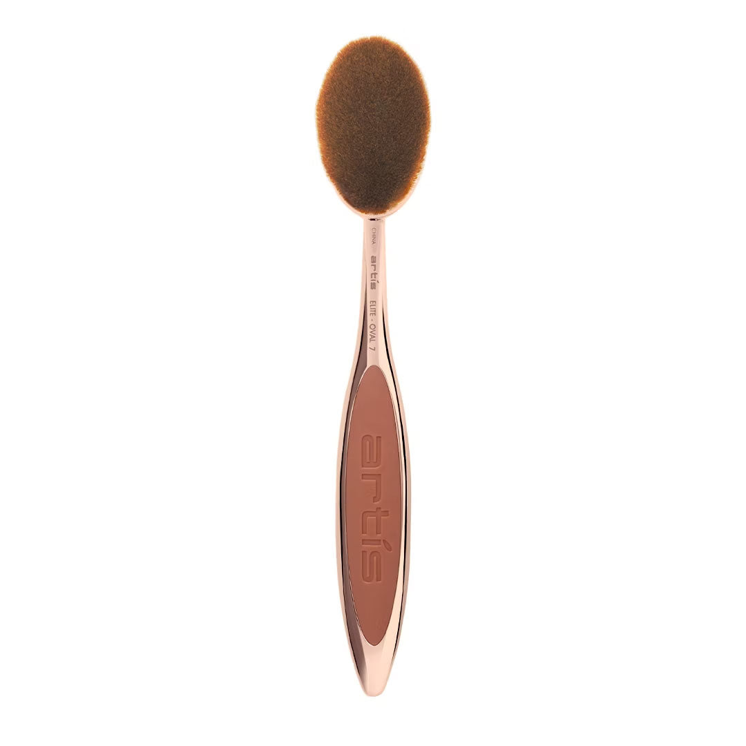 Elite Brush Oval 7 | Rose Gold Finish