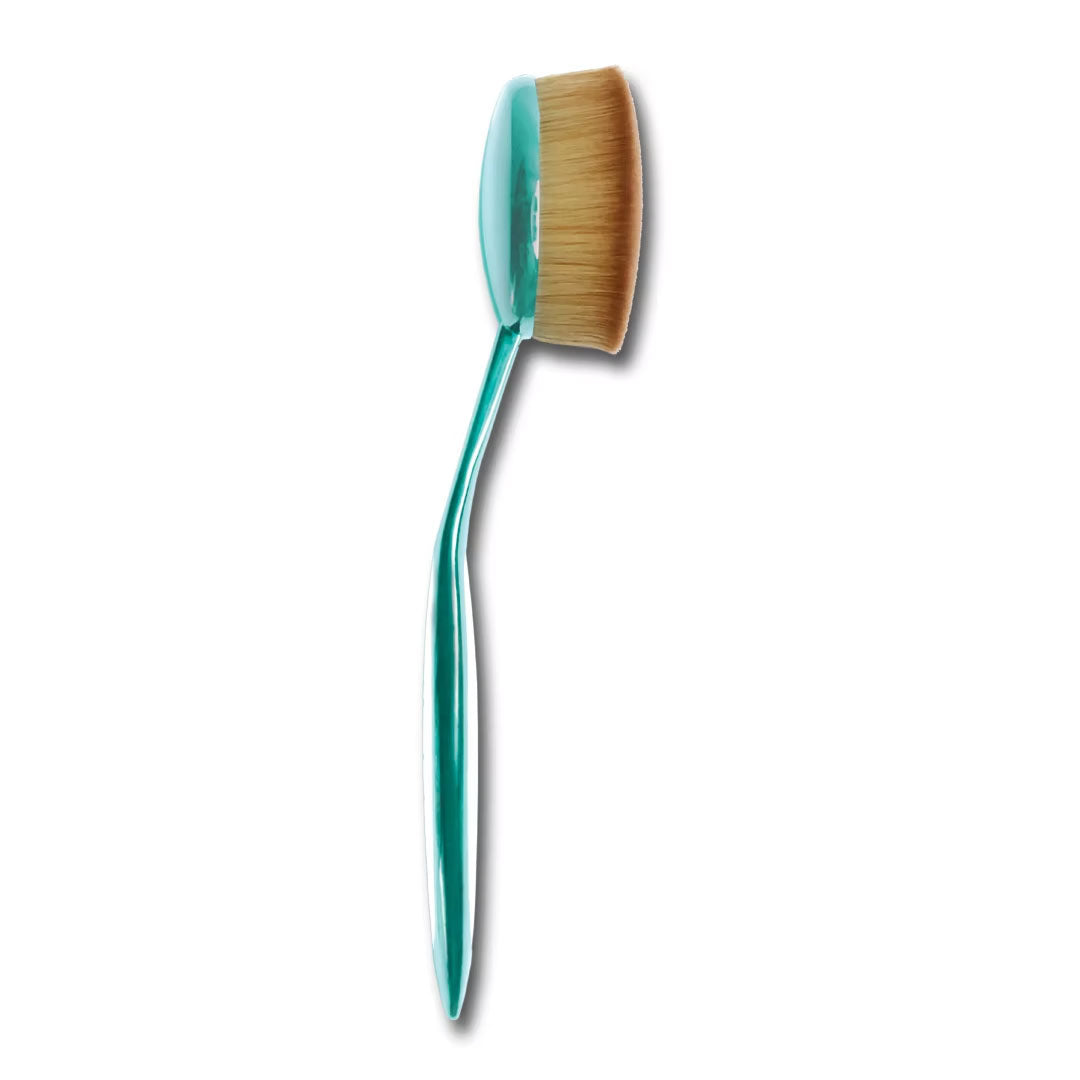 Elite Brush Oval 7 | Turquoise Finish