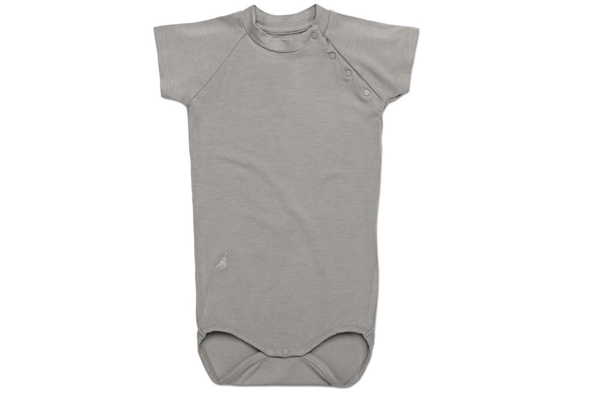 SS Bamboo Bodysuit | Hazy Grey