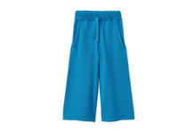 Organic Knit Wide Leg Trousers | Archipelago Blue