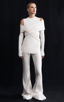 Giza Rib Flare Pant | Acid