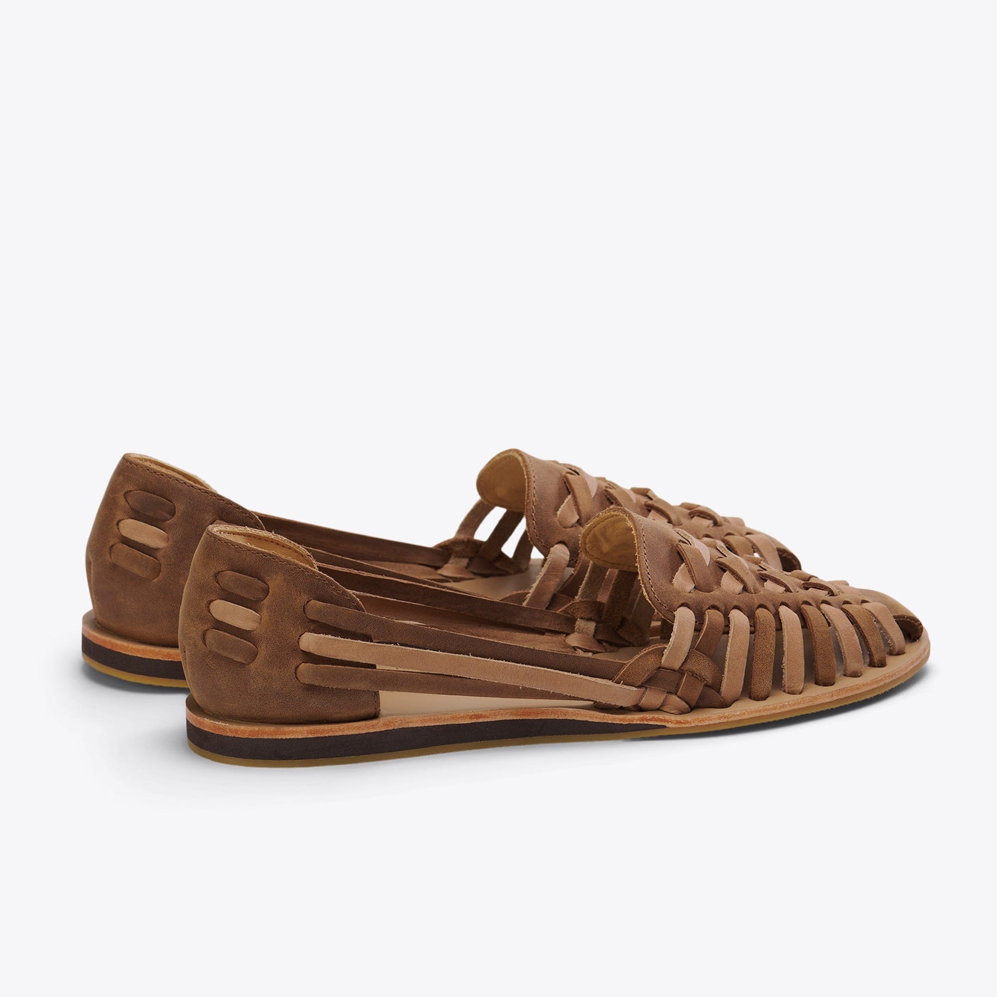 Product Image 4 Women's Huarache Sandal Tobacco/Almond Colorblock Women's Leather Slip On Nisolo