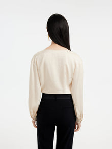 Silk Shirt | Beige