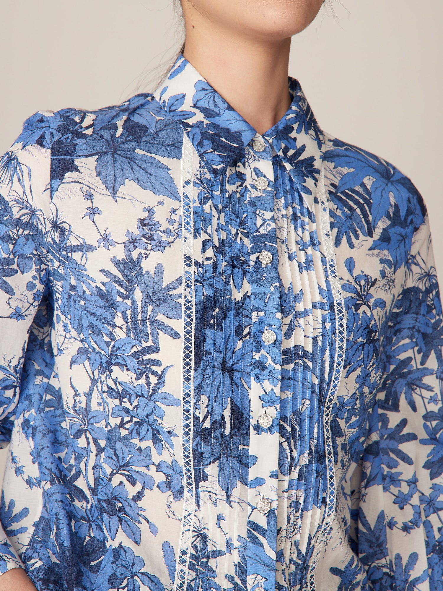 Printed Shirt | Blue