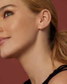 The Dreamy Hoops | 14K Yellow Gold | 0.09 CT Real Diamonds