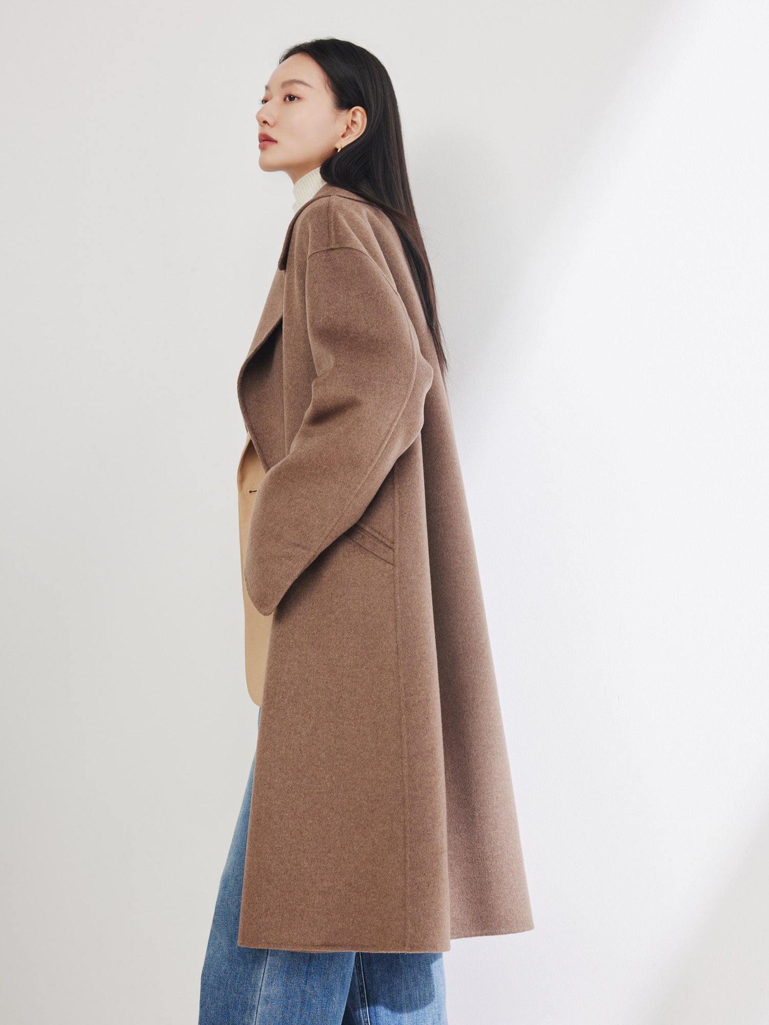 Cashmere Coat Coat | Brown