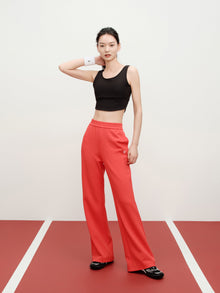 Trouser | Red