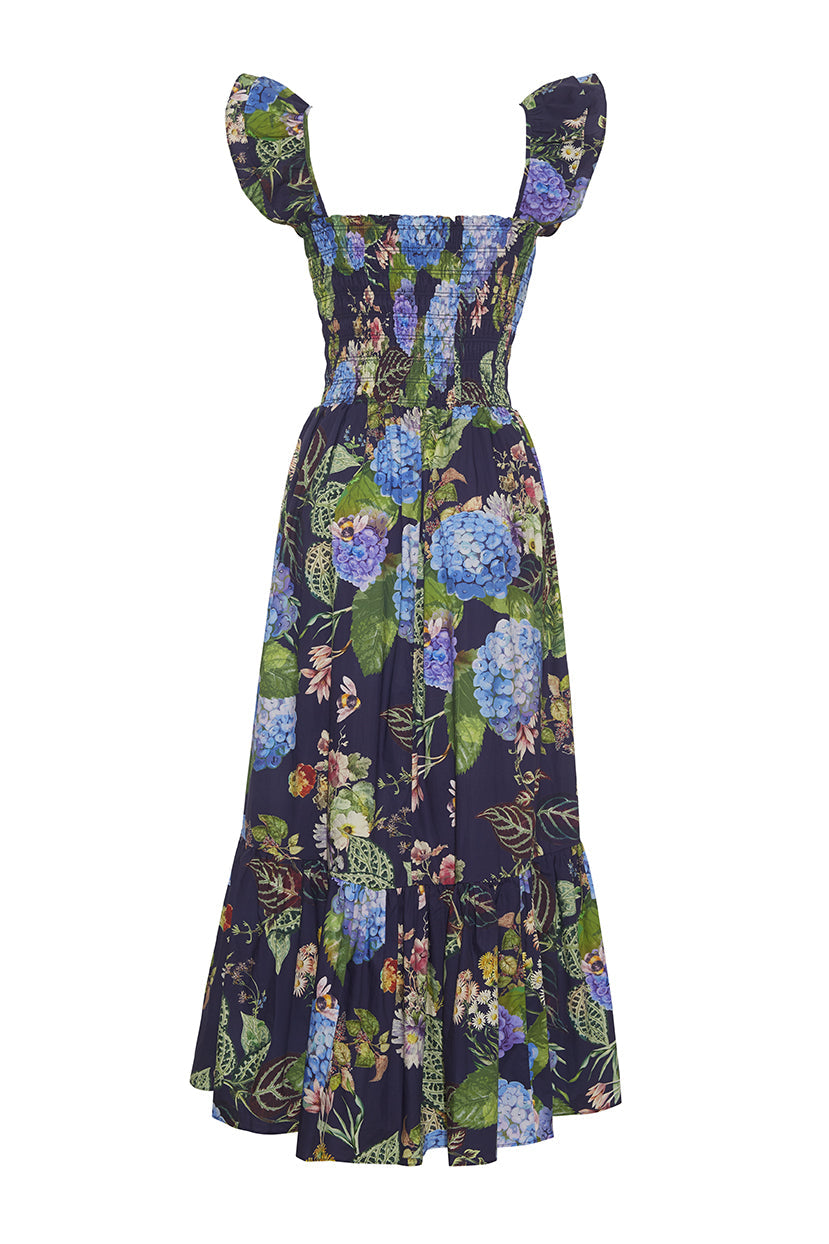 Ruby Dress | Avery Floral Evening Blue