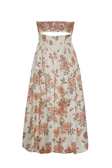 Anisha Dress | Farfella Border Egret