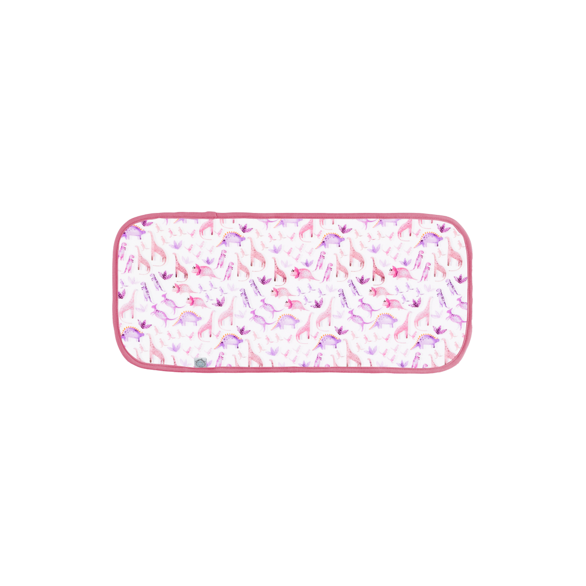 Dream Burp Cloth | Dino Pink