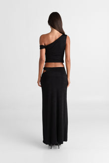 Lilah Maxi Skirt | Black