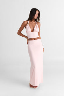 Cleo Maxi Skirt | Pink