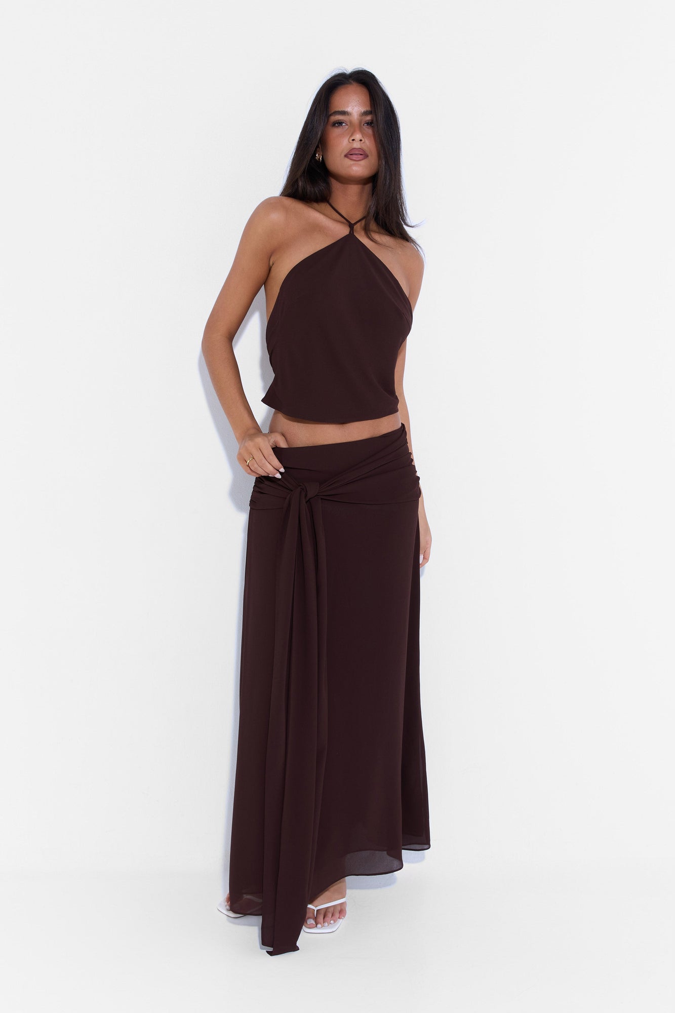 Seraphina Top | Chocolate