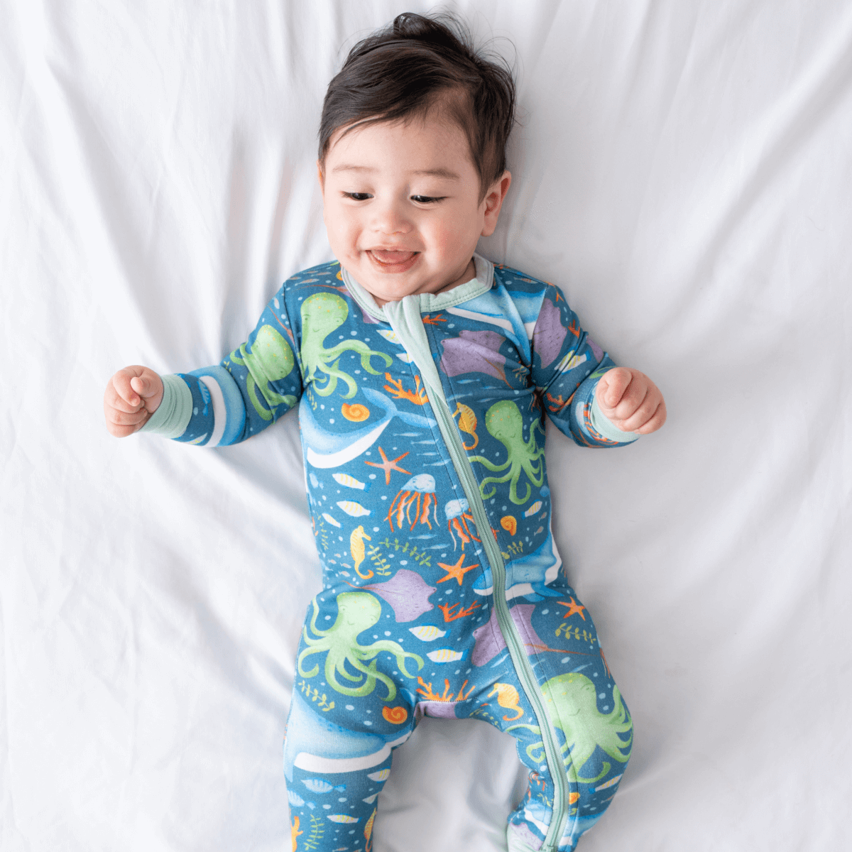 Boy | Bamboo Pajama Bundle | Deep Sea