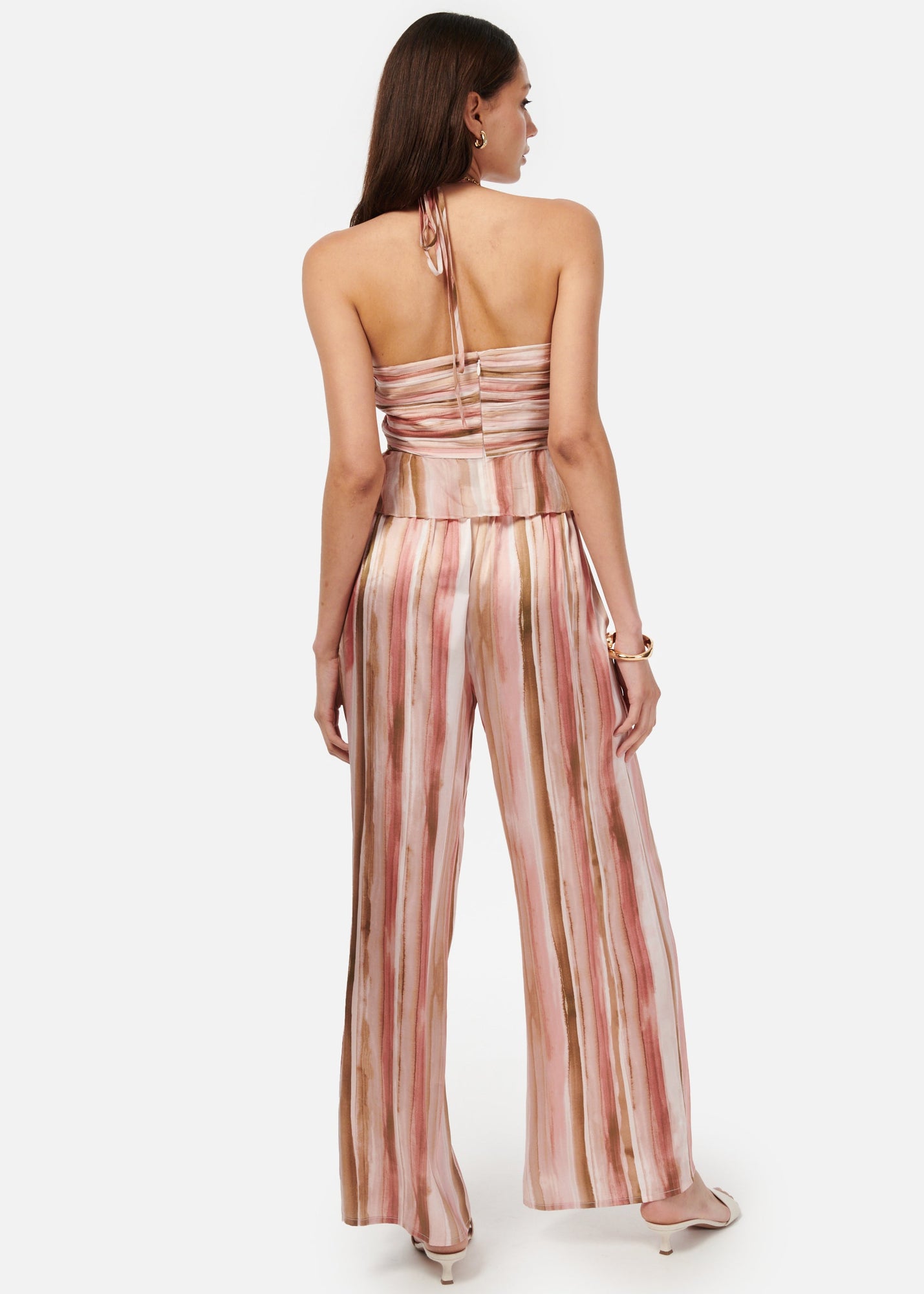 Quincey Pant | Painterly Stripe