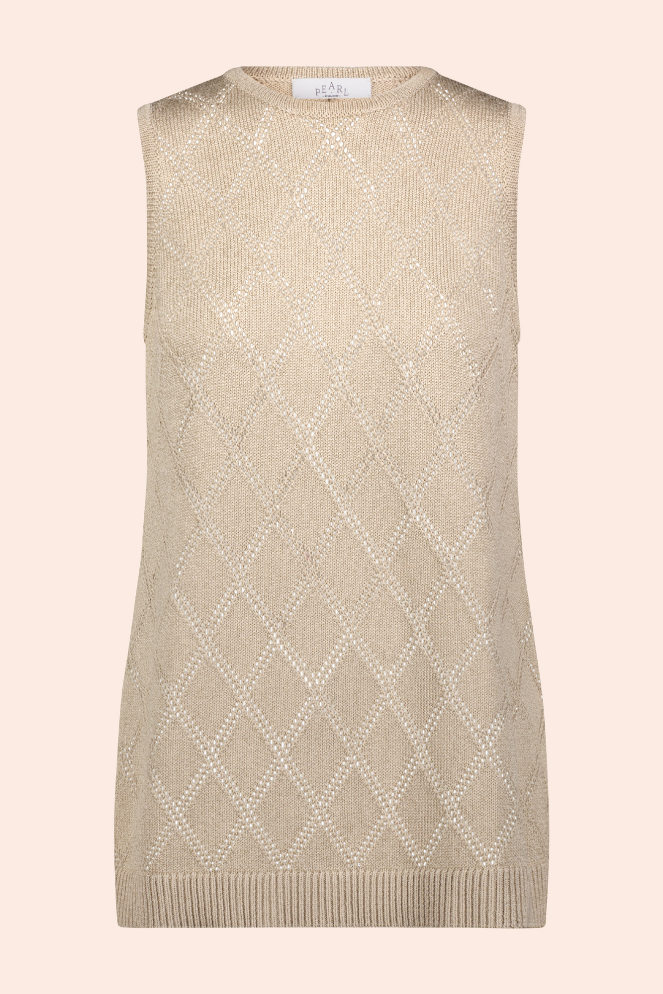 Pointelle Knit Tunic | Sand