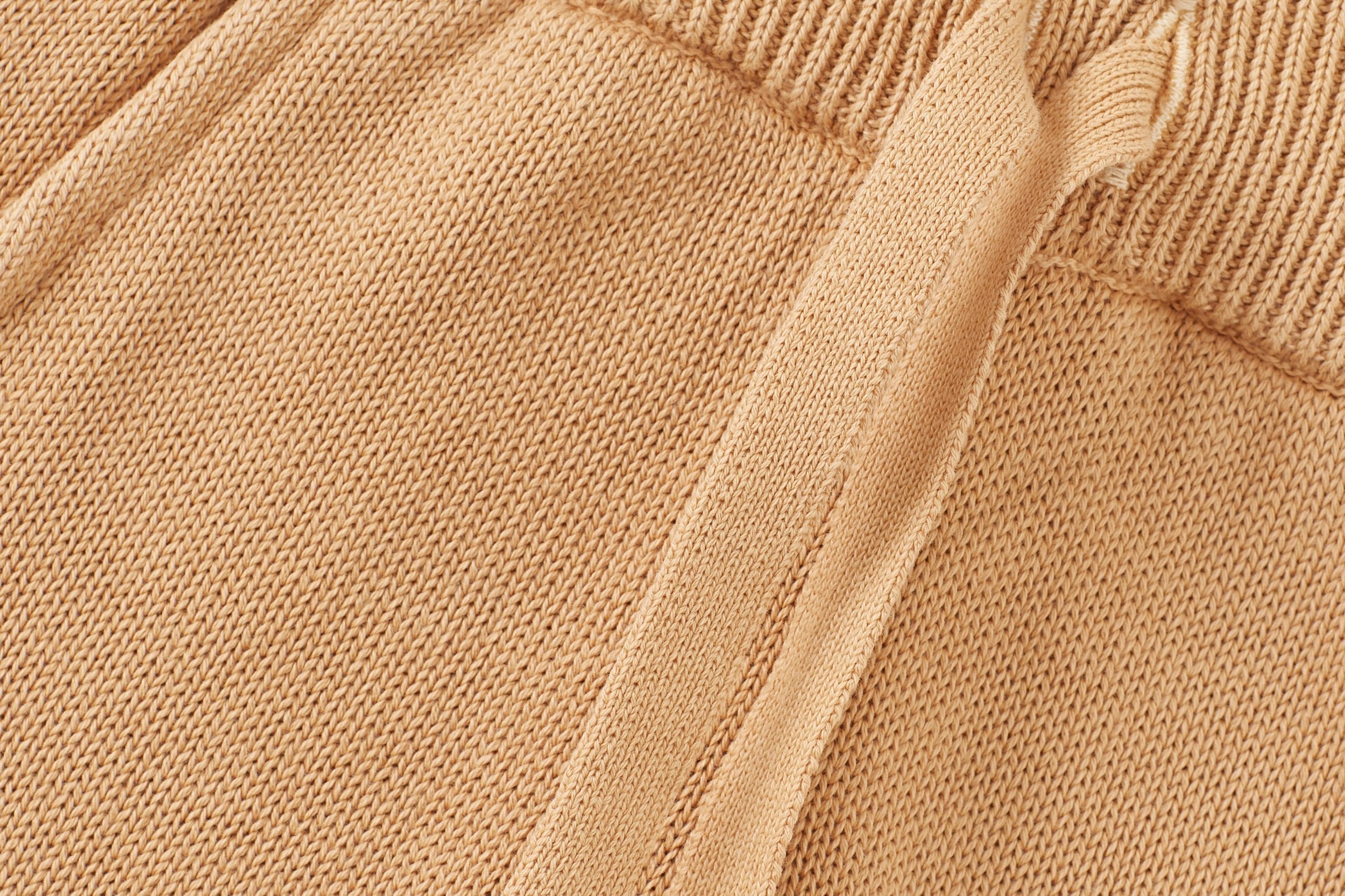 Organic Knit Joggers | Sandstone - Mineral Dye
