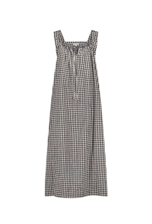 The Sienna Midi Dress | Tuxedo Plaid
