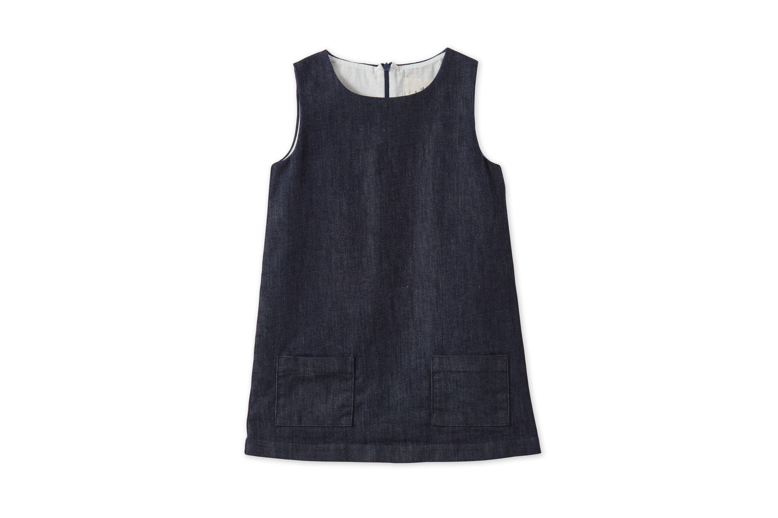 Organic Denim Dress | Blue