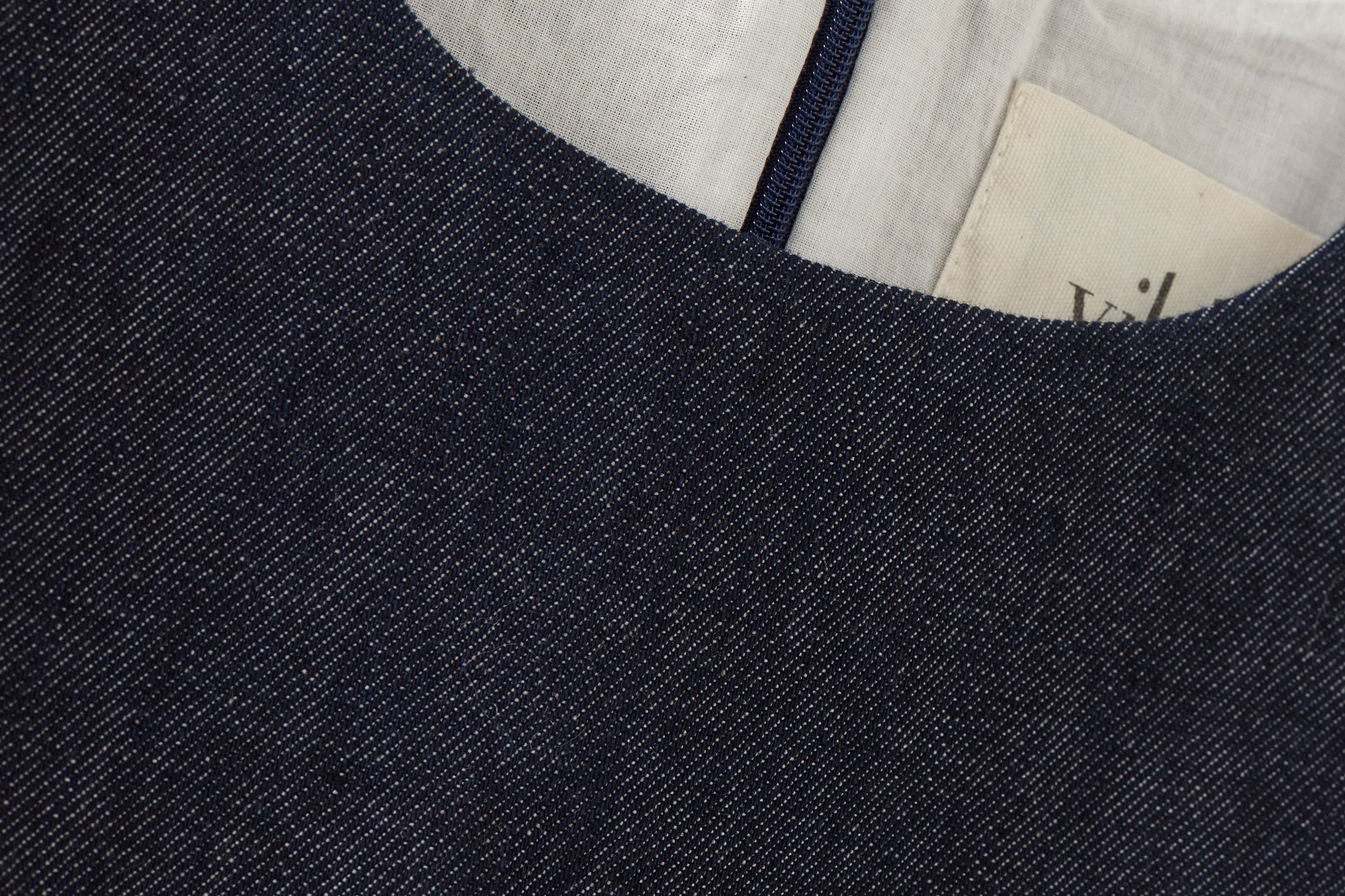 Organic Denim Dress | Blue