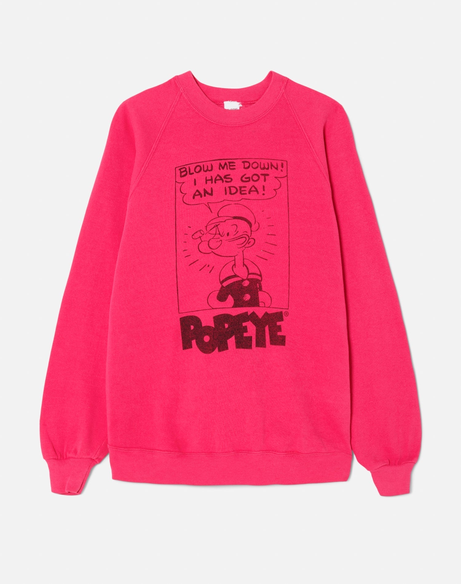 Upcycled "Popeye Idea" Sweatshirt | Assorted