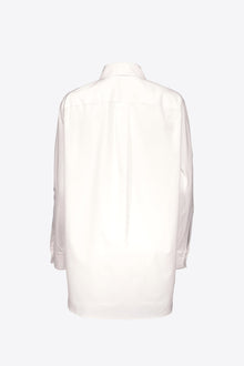 Heart Bib Tuxedo Shirt | White