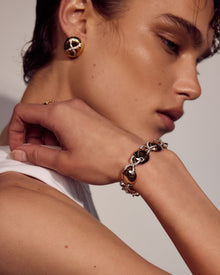 Mariner Cross Bracelet | Silver | Cubic Zirconia