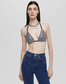 Womens | Upcycle Triangle Top | Diamond