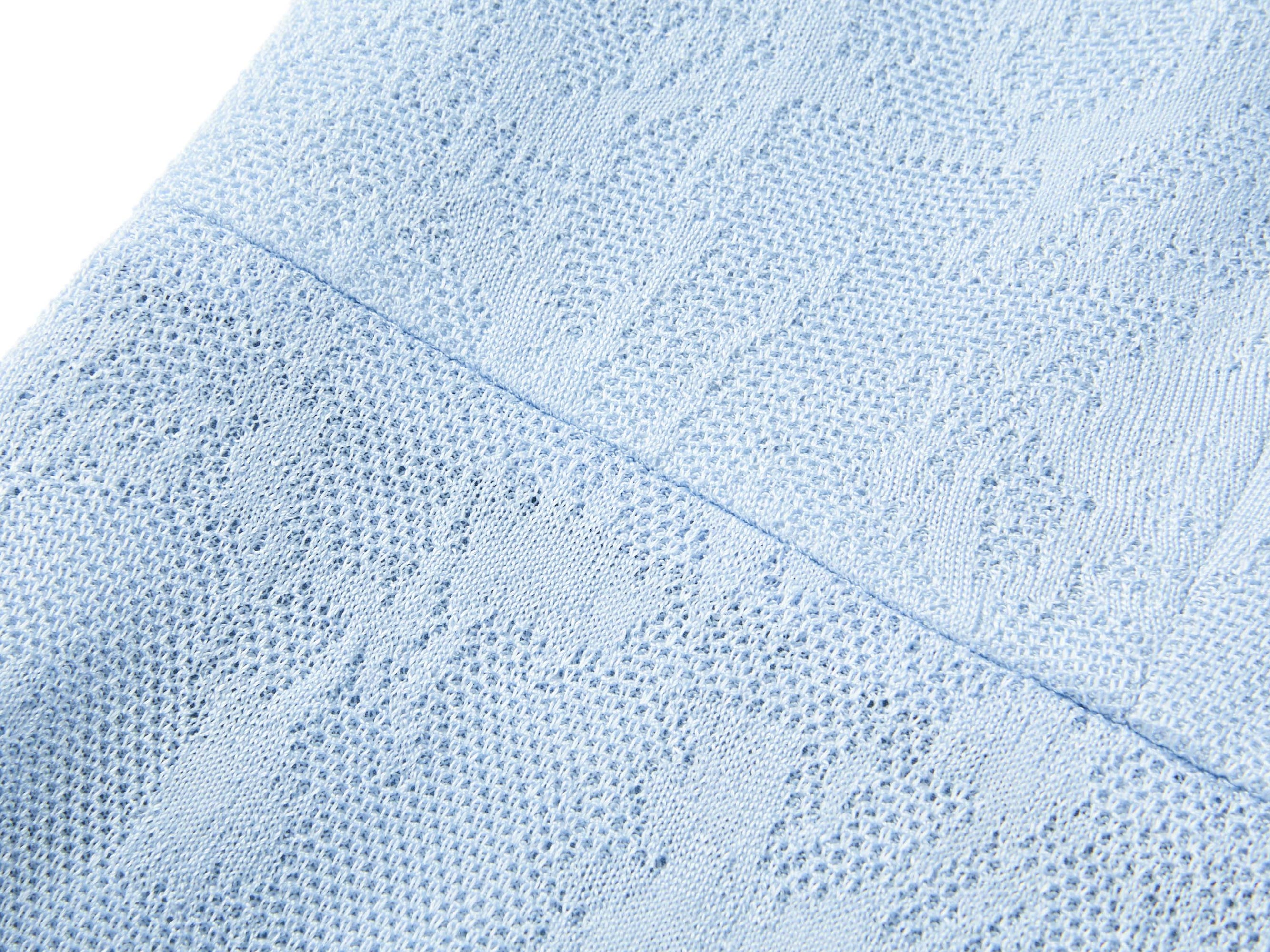 Mulberry Silk Jacquard Dress | Blue