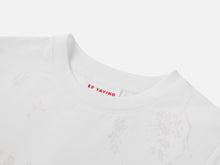 Cotton Printed Slim-Fit Short-Sleeve T-Shirt | White