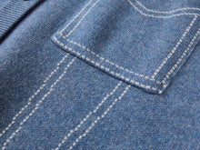 Wool Cashmere Top | Blue