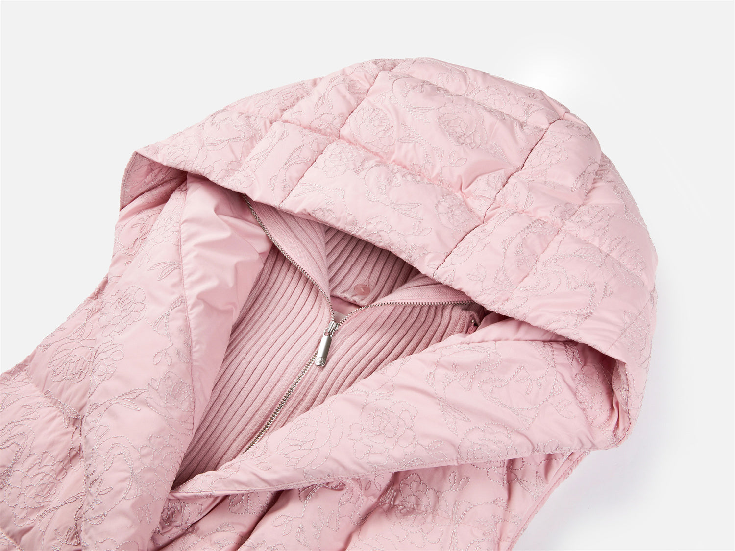 Goose Down Vest | Pink