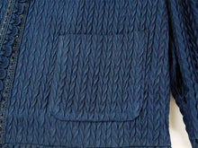 Lightweight Triacetate Short Jacket | Navy