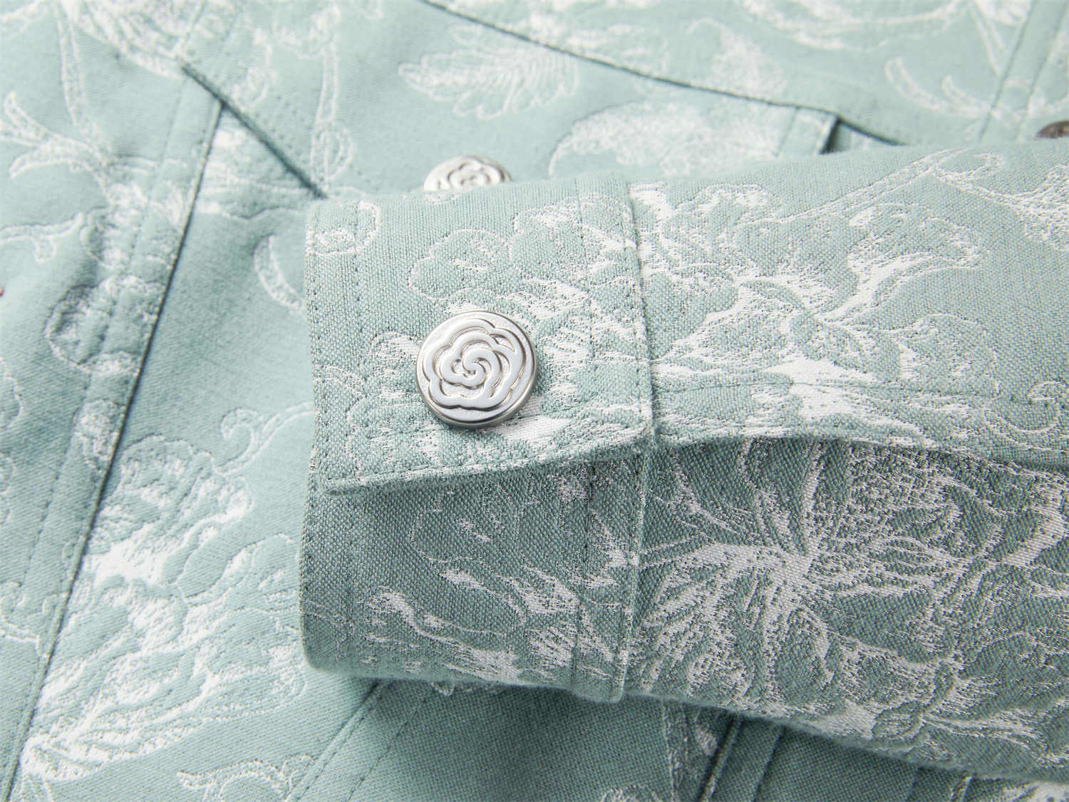 Jacquard Jacket | Green