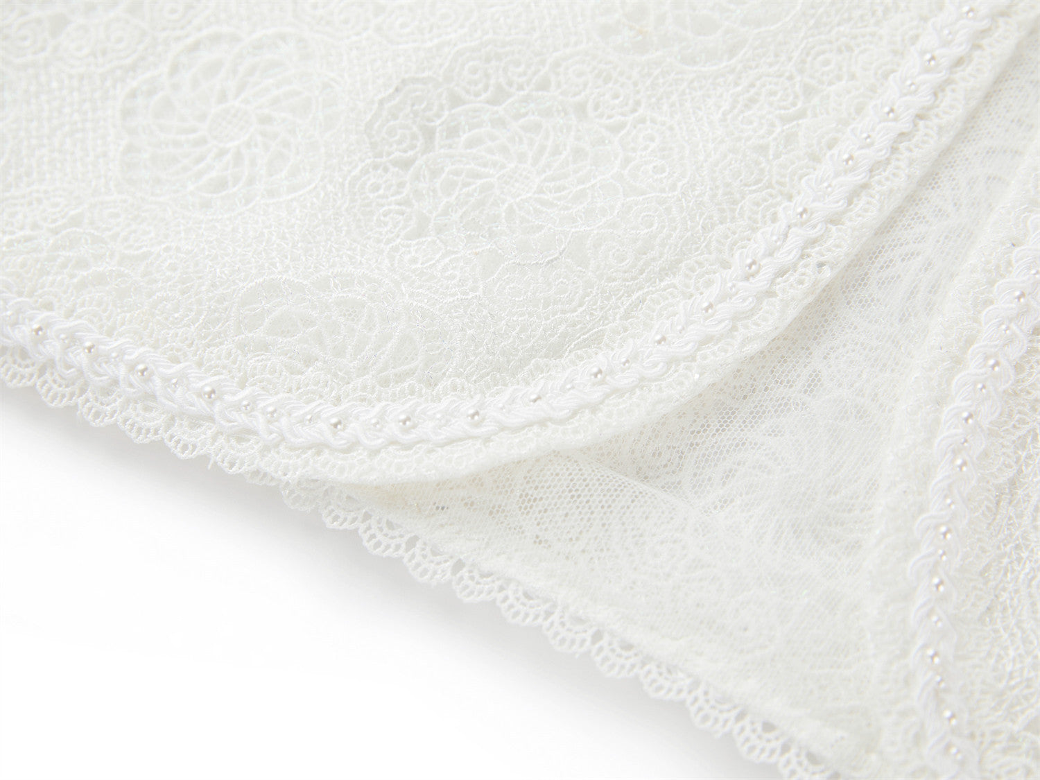 Water-Soluble Lace Jacket | White
