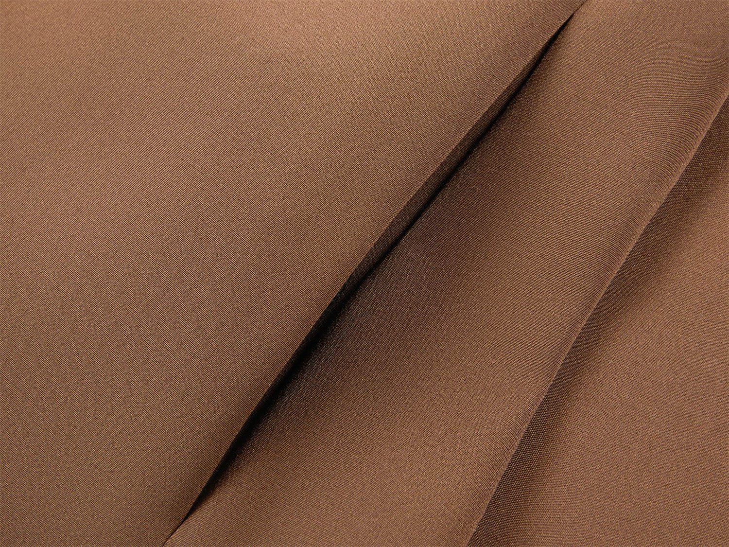 Silk Waist-Fitted Jacket | Brown