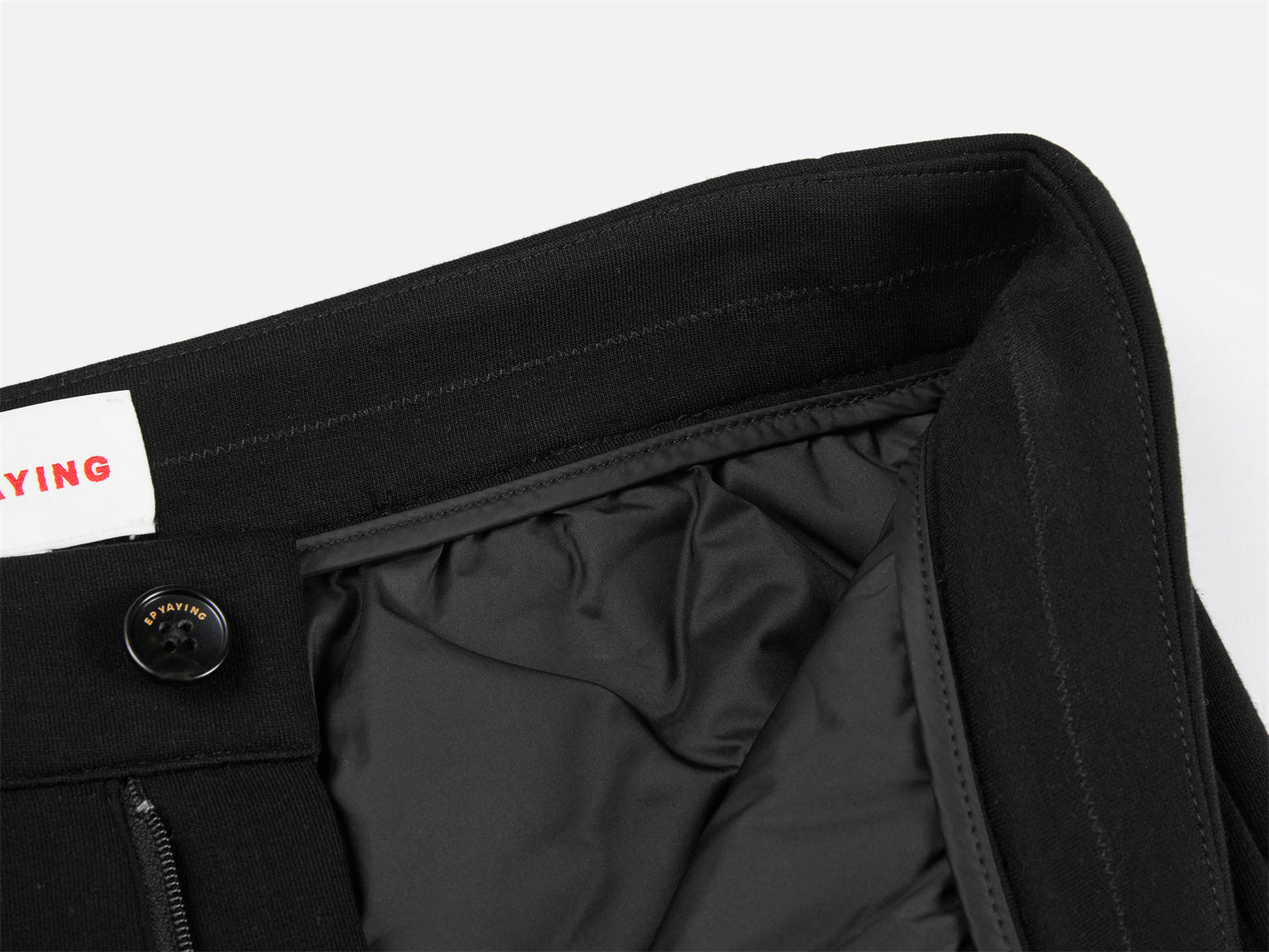 Lightweight Warm Down Pants | Black