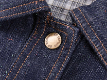 Cropped Denim Jacket | Navy
